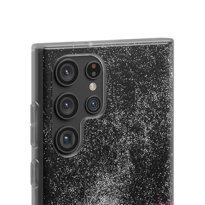 Crimson Noir Drip · Lite Phone Case for Samsung · Black