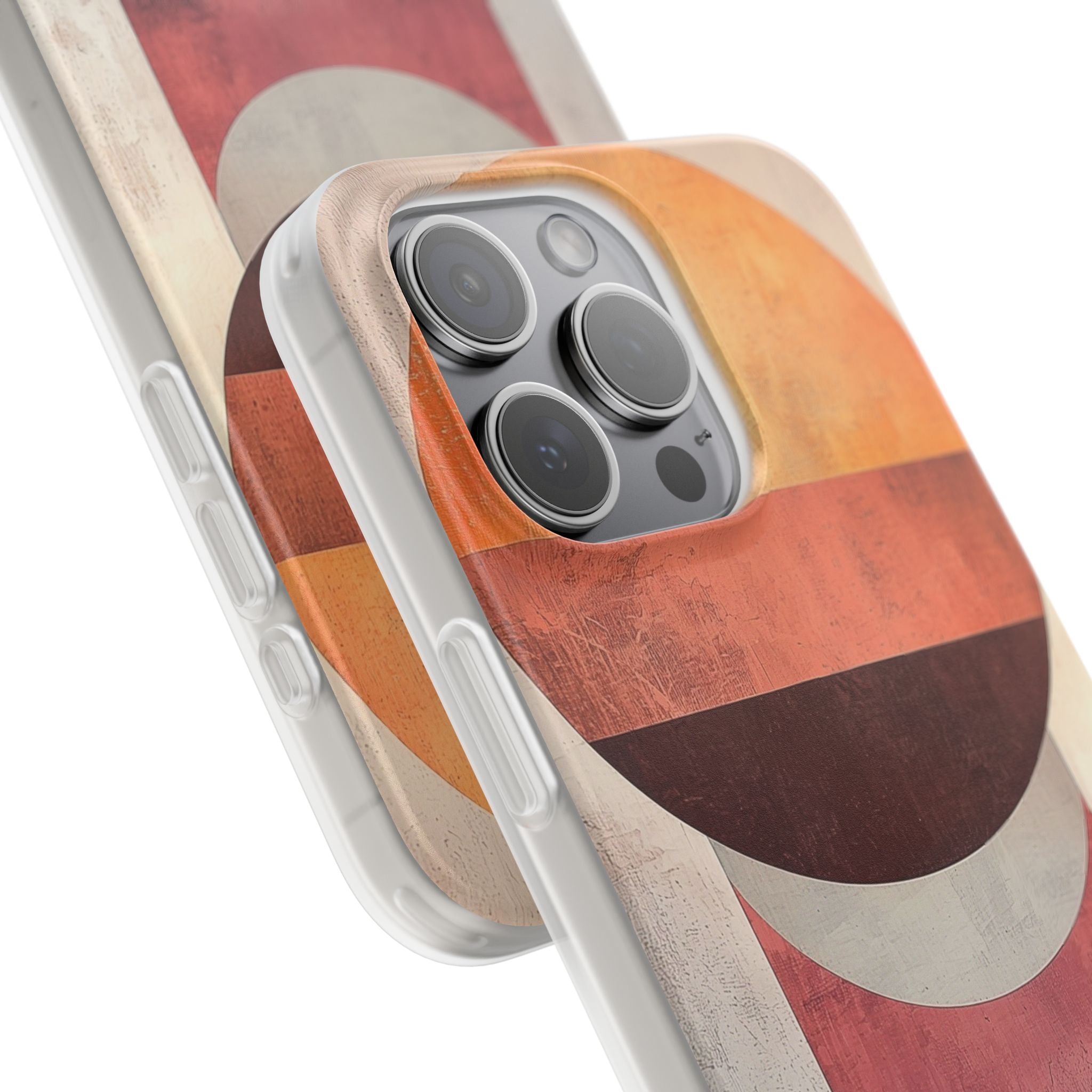 Sunset Orb iPhone 15 Pro Max Case - Soft