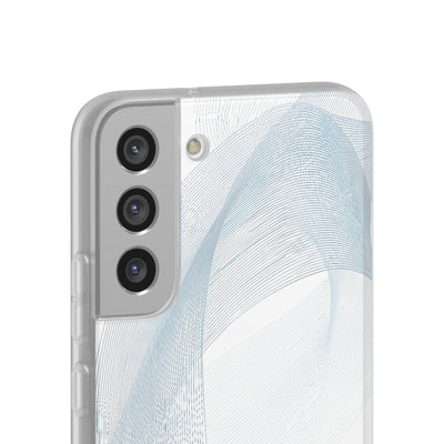 White Lite Phone Case for Samsung - Arctic Line Current