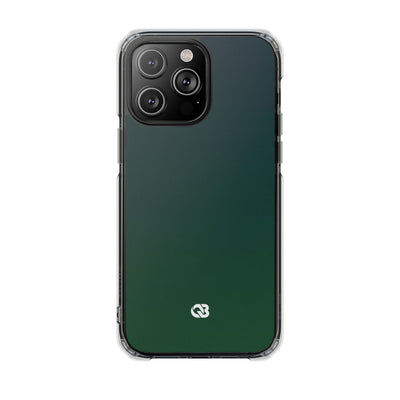 Green Impact MagSafe Phone Case for iPhone - Midnight Pine Horizon
