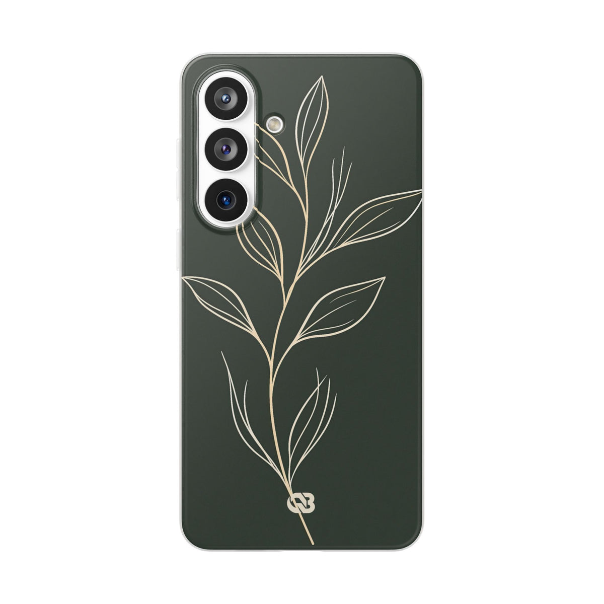 Minimal Botanical Stem · Lite Phone Case for Samsung · Green