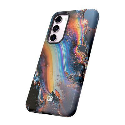 Prismatic Aura Flow · Tough Phone Case for Samsung · Blue