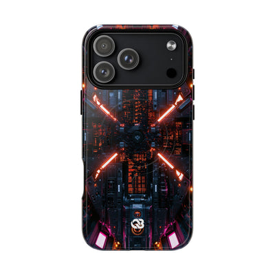 Cybernetic Reactor Core · Tough 2.0 Magnetic Phone Case for iPhone · Black