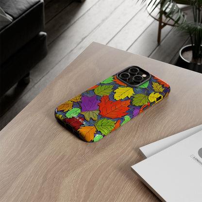 Vivid Leafburst iPhone 14 Pro Max Case - Tough