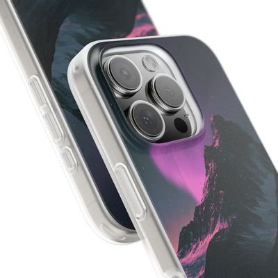 Arctic Aurora Summit · Lite Phone Case for iPhone ·  Black