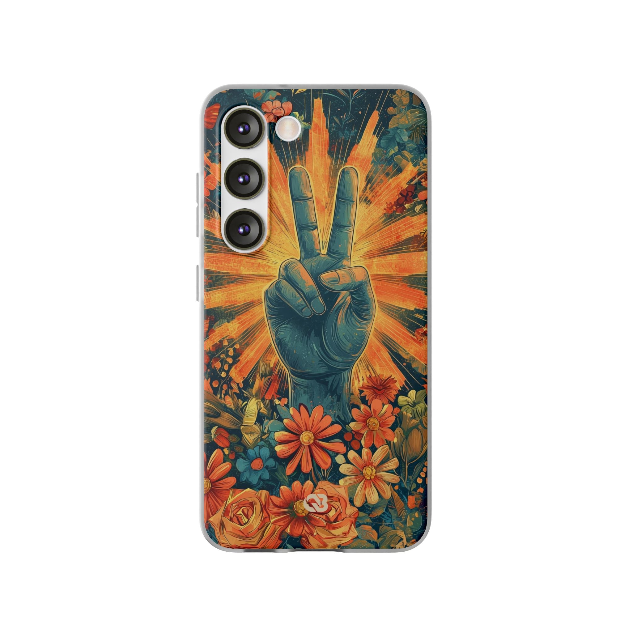 Radiant Peace Bloom · Soft Phone Case for Samsung