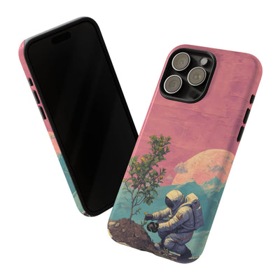 Lunar Pastel Bloom · Coque de téléphone Tough pour iPhone