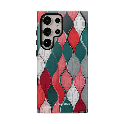 Blattkaskade Teal Samsung S24 Ultra Case - Tough