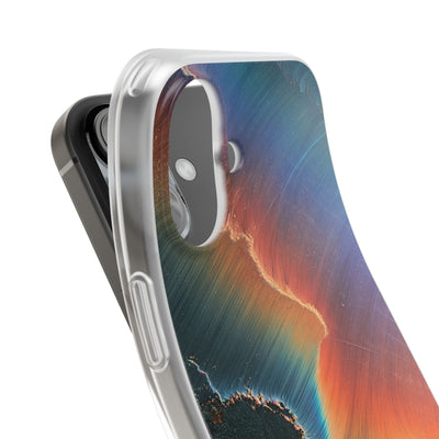 Prismatic Aura Shift · Lite Phone Case for iPhone ·  Blue