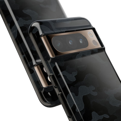 Blackout Urban Camo · Tough Phone Case for Pixel ·  Black