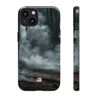 Shadowed Pine Mist · Tough Phone Case for iPhone · Black