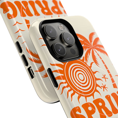Retro Orange Tide · Tough+ Capa para iPhone · Magsafe