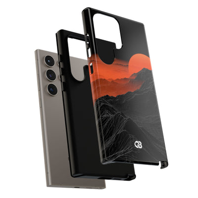 Solar Ridge Mesh · Tough Phone Case for Samsung · Black