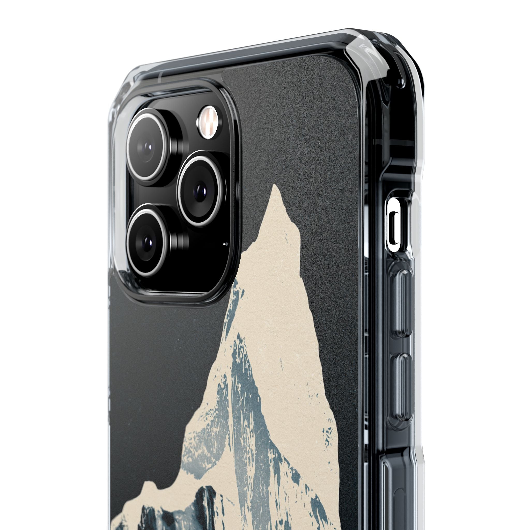 Blue Impact MagSafe Phone Case for iPhone - Frozen Navy Monolith