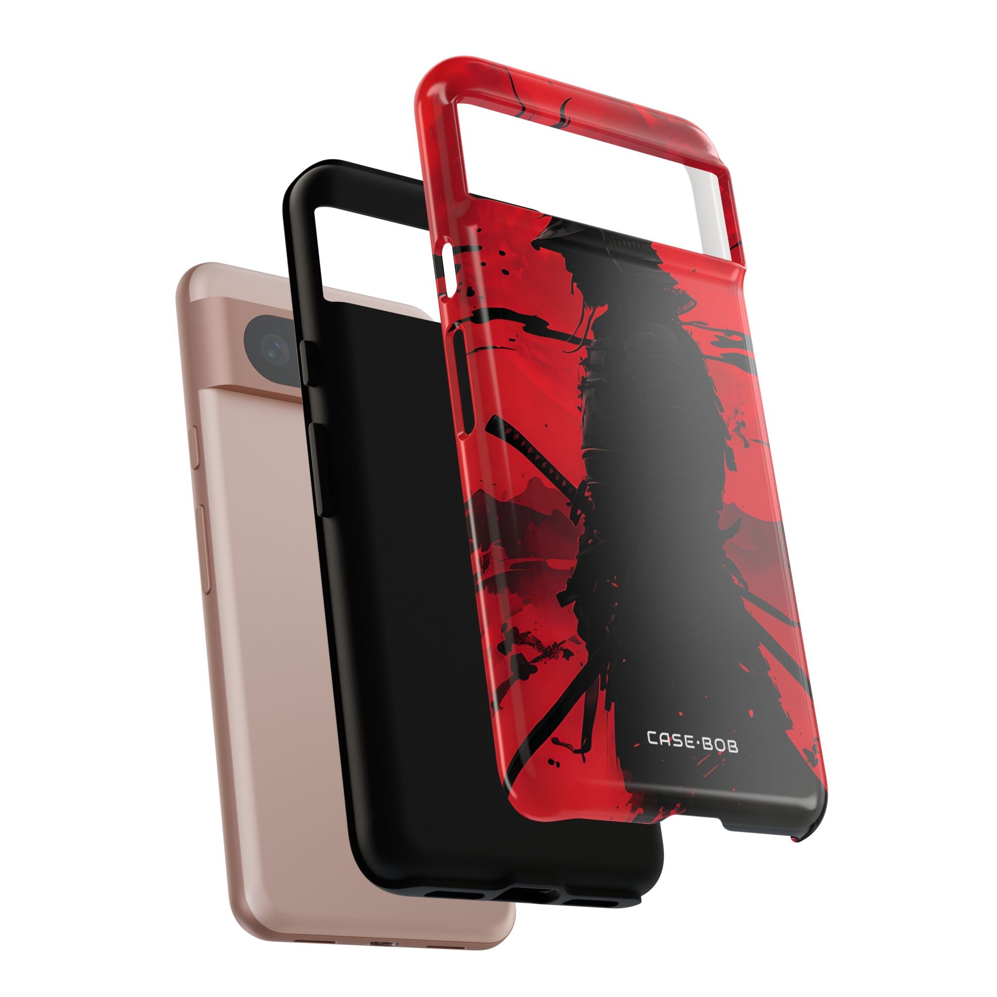Crimson Samurai Google Pixel 8 Case - Tough