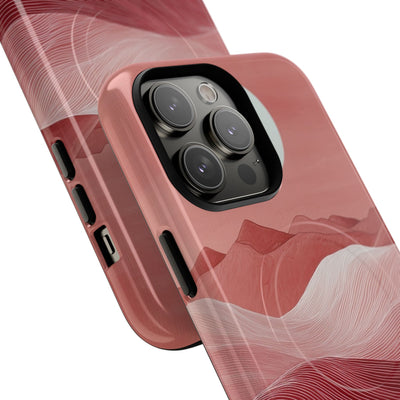 Crimson Dune Horizon · Tough+ Phone Case for iPhone · Magsafe