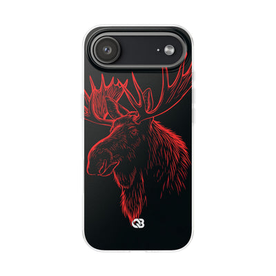 Nordic Elk · Lite Phone Case for iPhone ·  Black