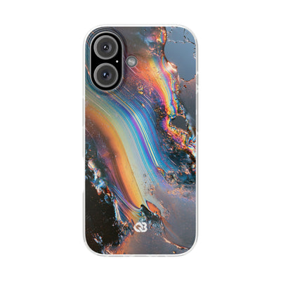 Prismatic Aura Flow · Lite Phone Case for iPhone ·  Blue