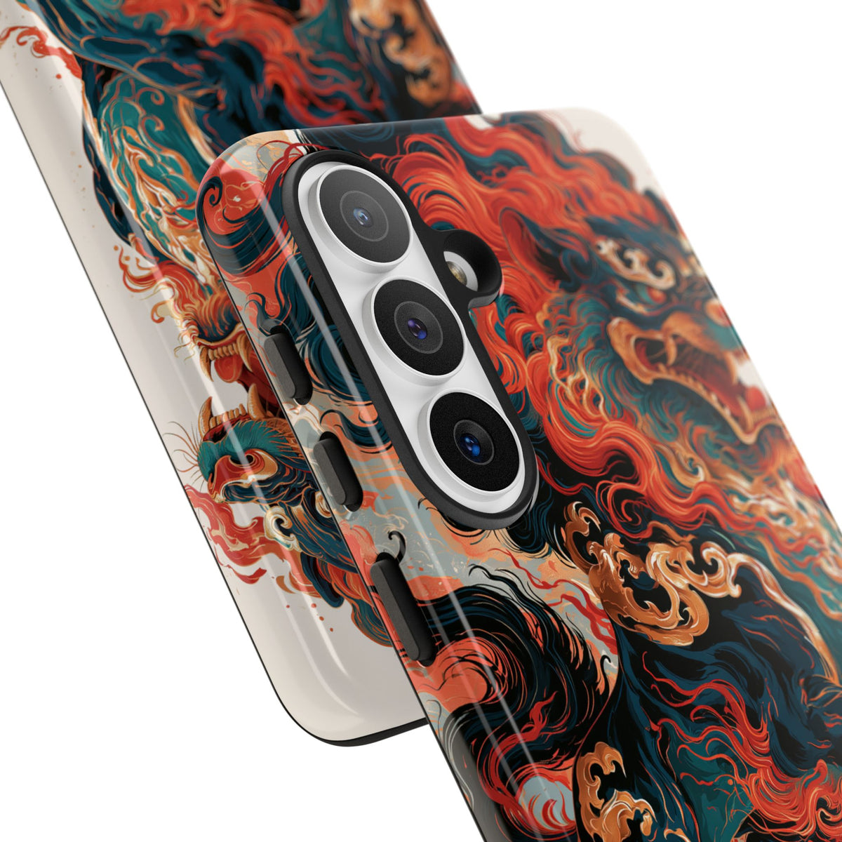 Imperial Shishi · Tough Phone Case for Samsung · Teal