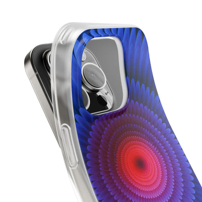 Radial Spectrum Bloom · Lite Phone Case for iPhone ·  Blue