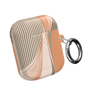 Terracotta Meridian · Hard Case for AirPods & AirPods Pro · Orange