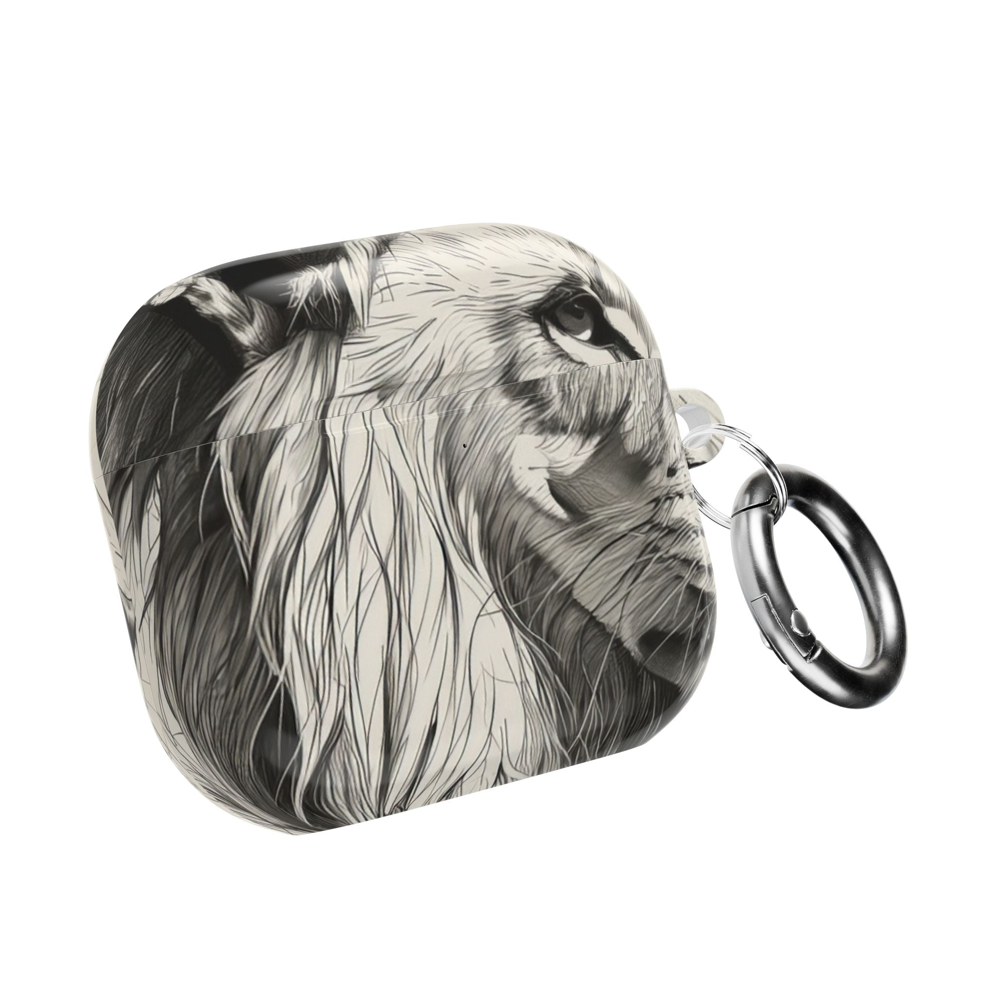 Lion Whisper Gray - AirPods Case