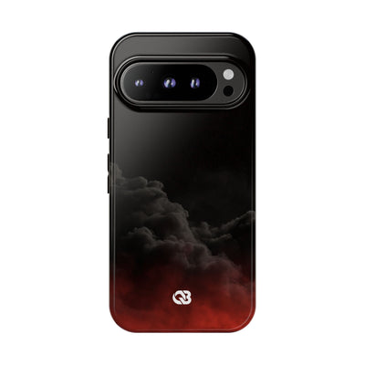 Crimson Fog Void · Tough Phone Case for Pixel ·  Black