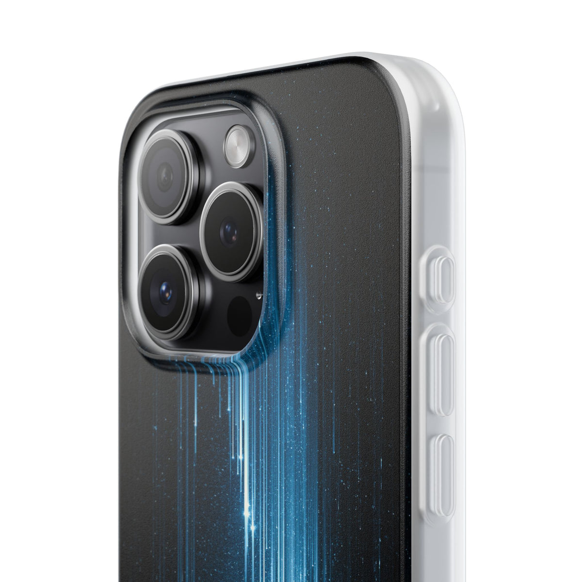 Nocturnal Cascade · Lite Phone Case for iPhone ·  Black