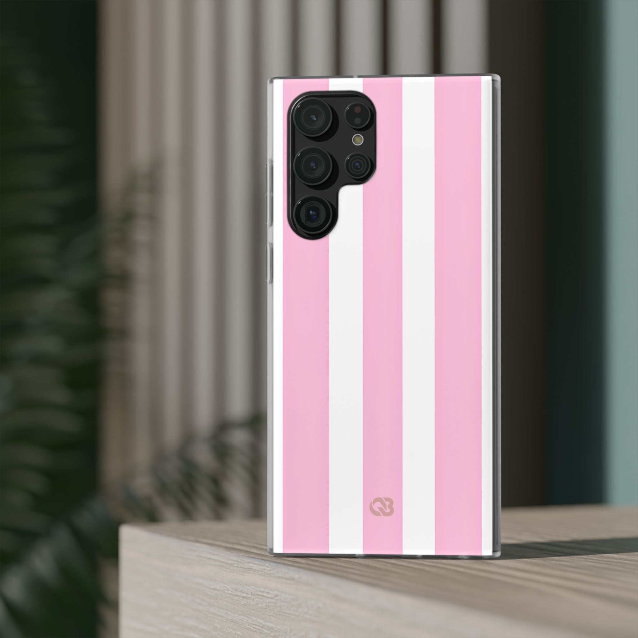 Soft Pink Stripe · Soft Phone Case for Samsung