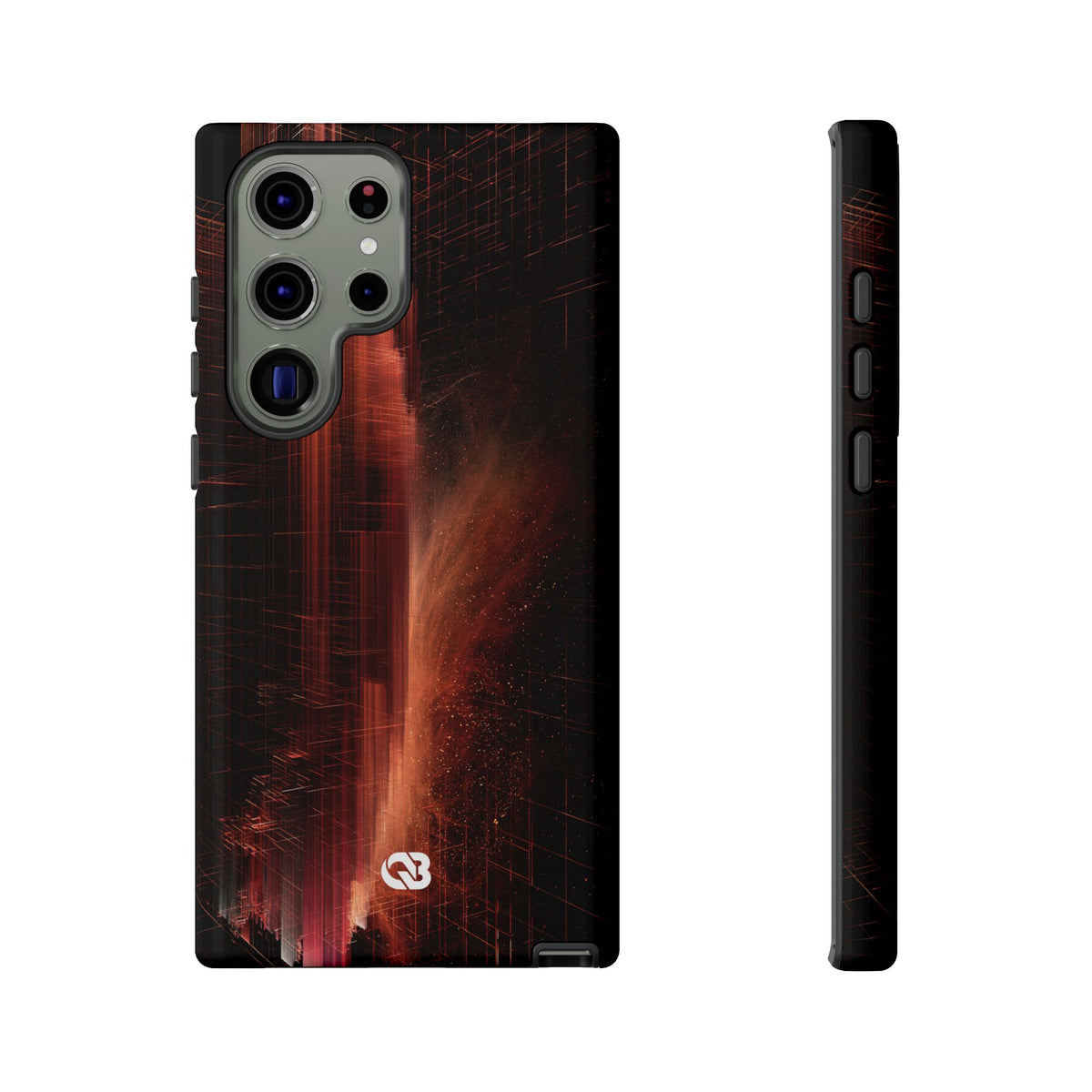 Luminous Monolith · Tough Phone Case for Samsung · Black