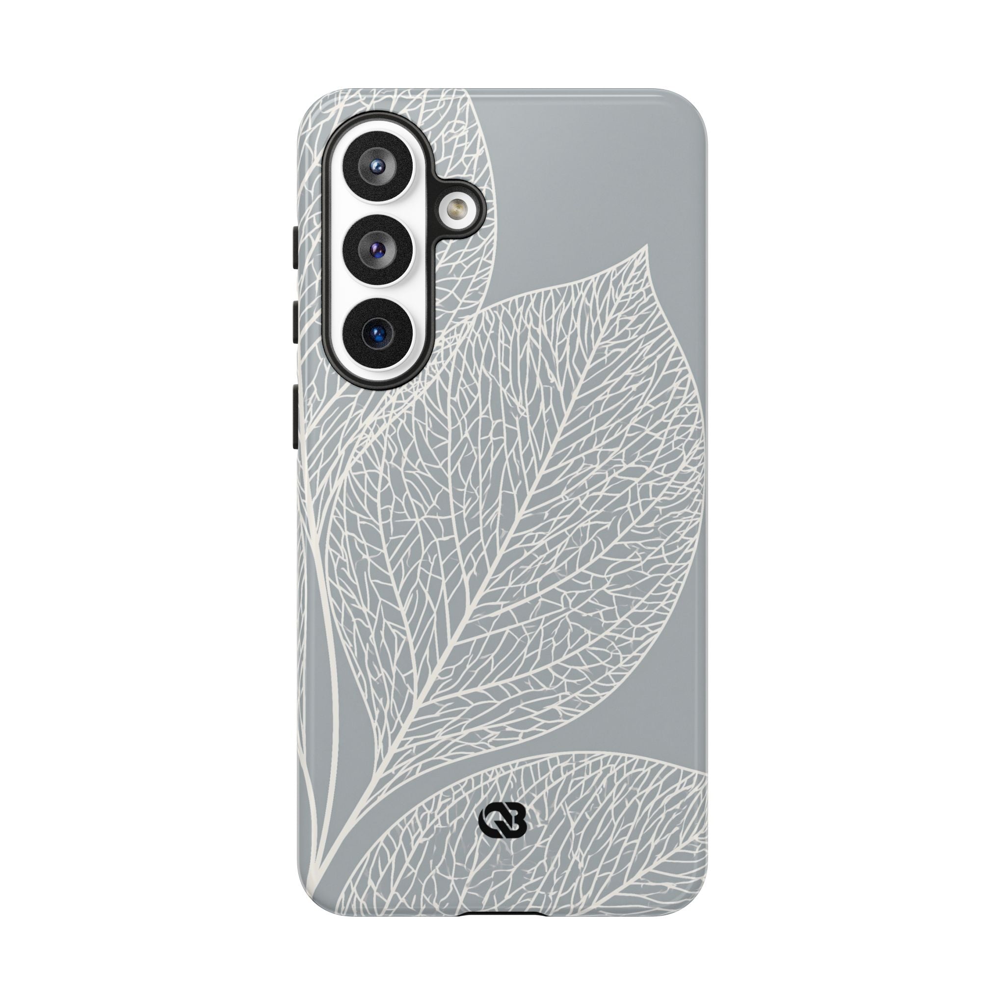 Grey Tough Phone Case for Samsung - Frosted Ash Veins