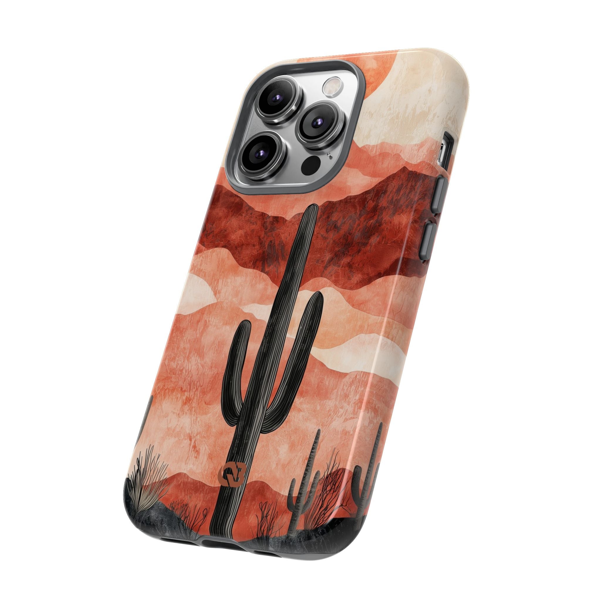 Terracotta Desert Sun · Tough Phone Case for iPhone