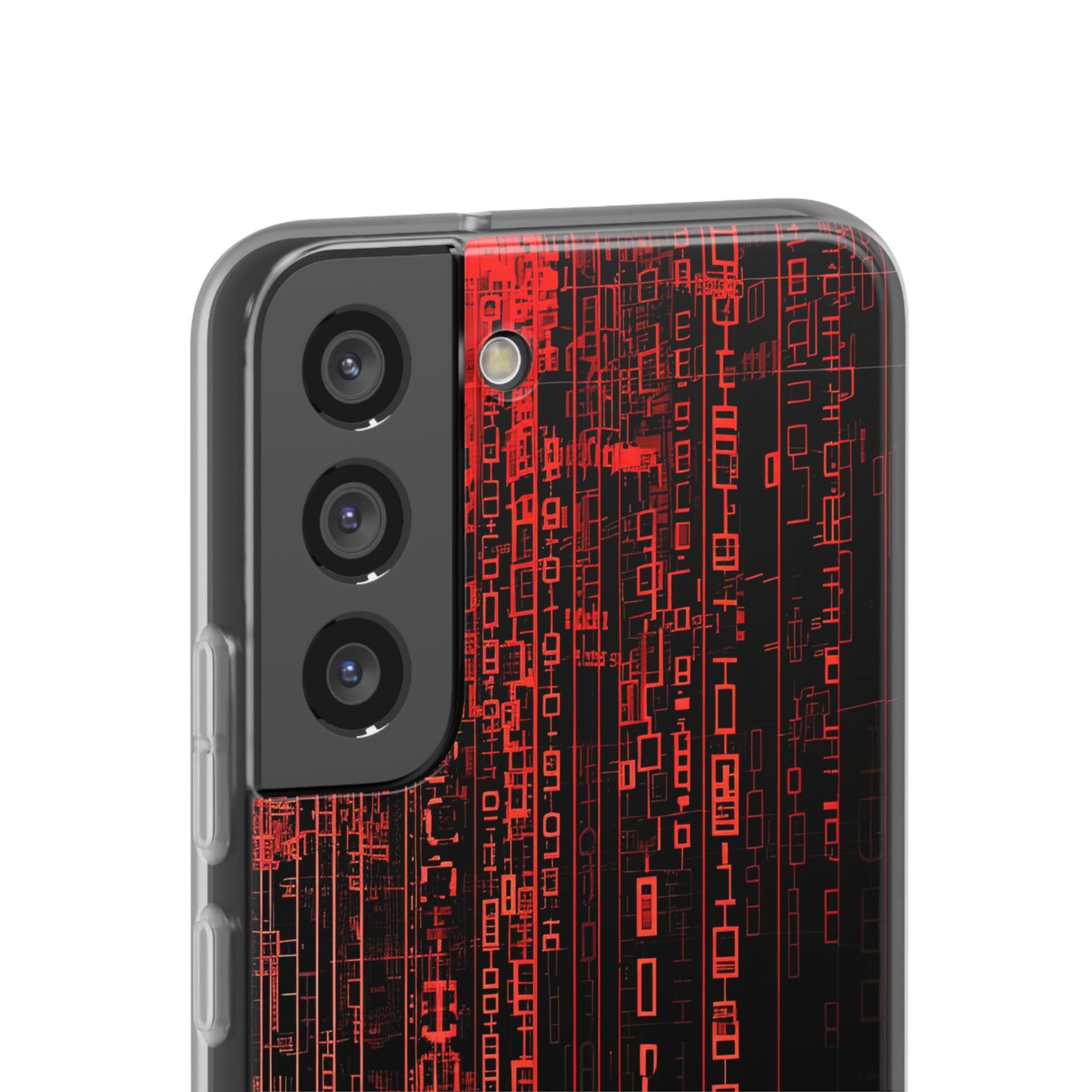 Crimson Glyphs Samsung S22 - Soft