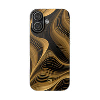 Gold Lite Phone Case for iPhone - Molten Copper Strands