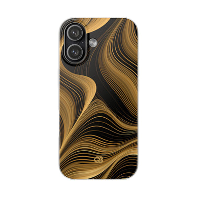 Gold Lite Phone Case for iPhone - Molten Copper Strands