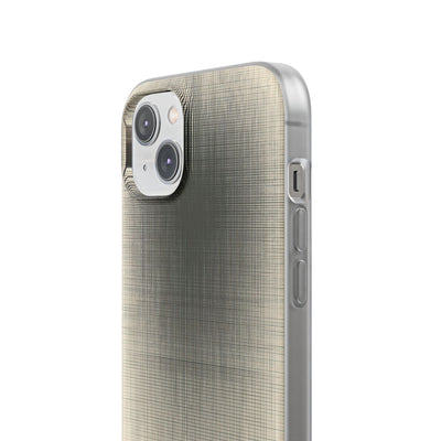 Beige Lite Phone Case for iPhone - Carbon Screen Grid