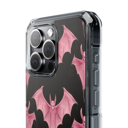 Pink Batwave iPhone 15 Pro Max - Impact suojakotelo