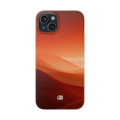 Amber Dune Horizon · Lite Phone Case for iPhone ·  Orange