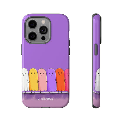 Colorful Ghosts iPhone 14 Pro Case - Tough