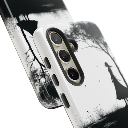 Cliffside Silhouette Samsung S24 - Kova suojakotelo