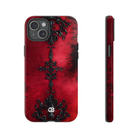 Crimson Gothic Filigree · Tough Case