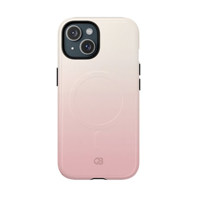 Pink Tough 2.0 Magsafe Phone Case for iPhone - Frosted Blush Horizon