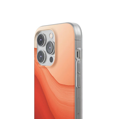 Terracotta Flow · Lite Phone Case for iPhone ·  Orange