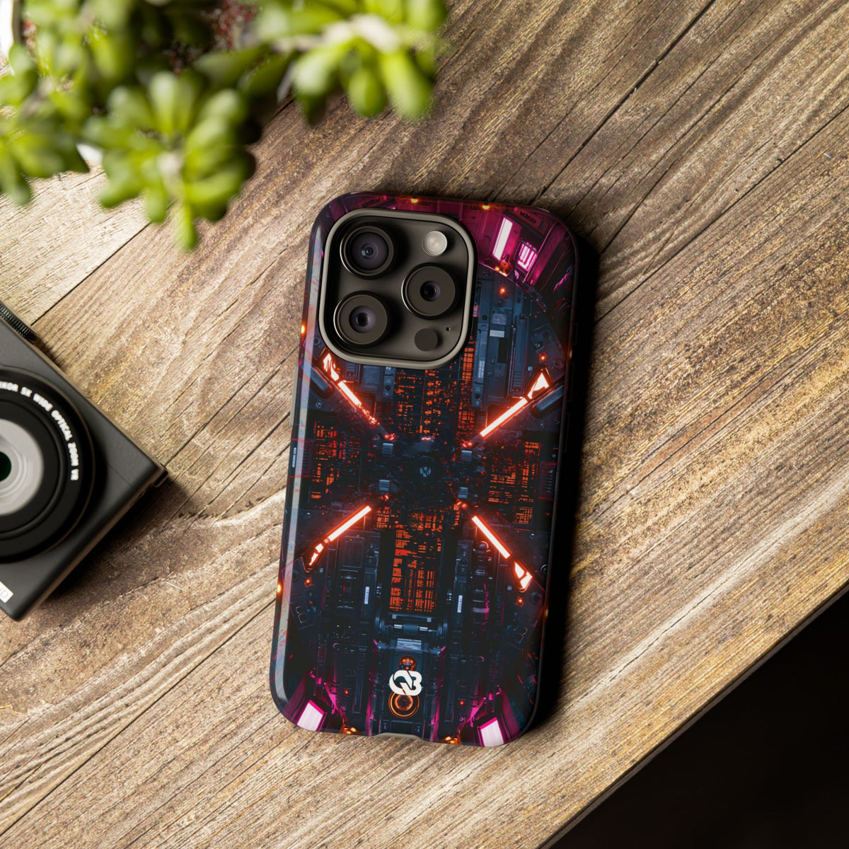 Cybernetic Reactor Core · Tough Phone Case for iPhone · Black