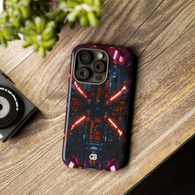 Cybernetic Reactor Core · Tough Phone Case for iPhone · Black