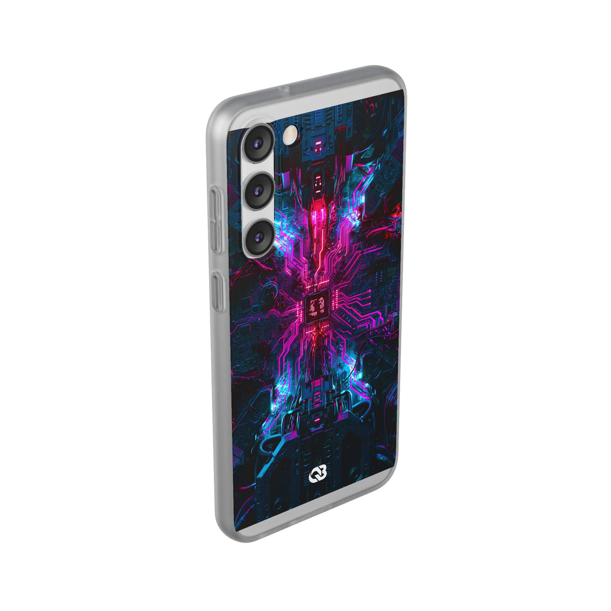 Neural Circuit Core · Lite Phone Case for Samsung · Black