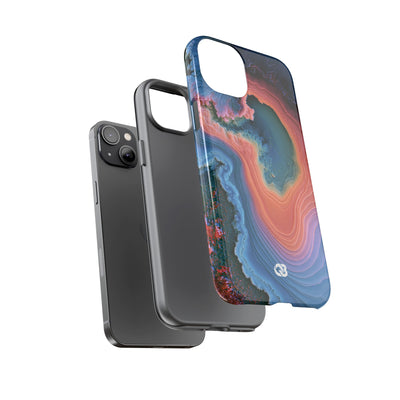 Luminous Resonance · Tough Phone Case for iPhone · Blue