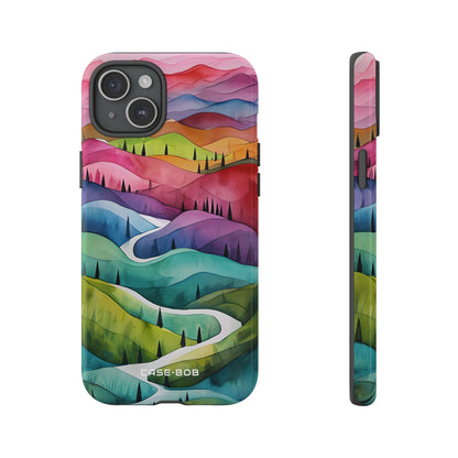 Winding Verdure iPhone 15 Plus hoesje - Tough