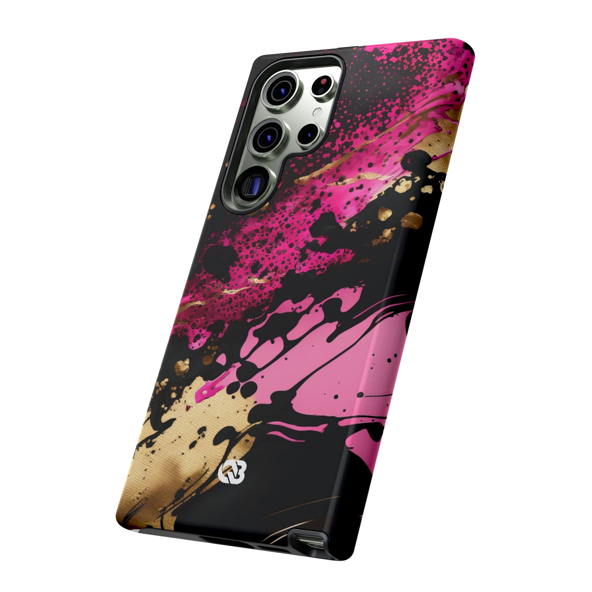 Magenta Liquid Gold · Tough Fundas para teléfono para Samsung