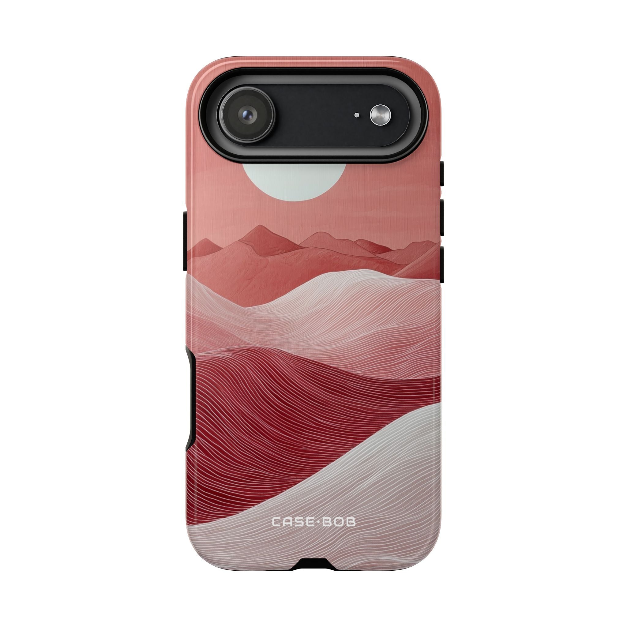 White Orb Dunes iPhone 17 Air Case - Tough - CASE•BOB